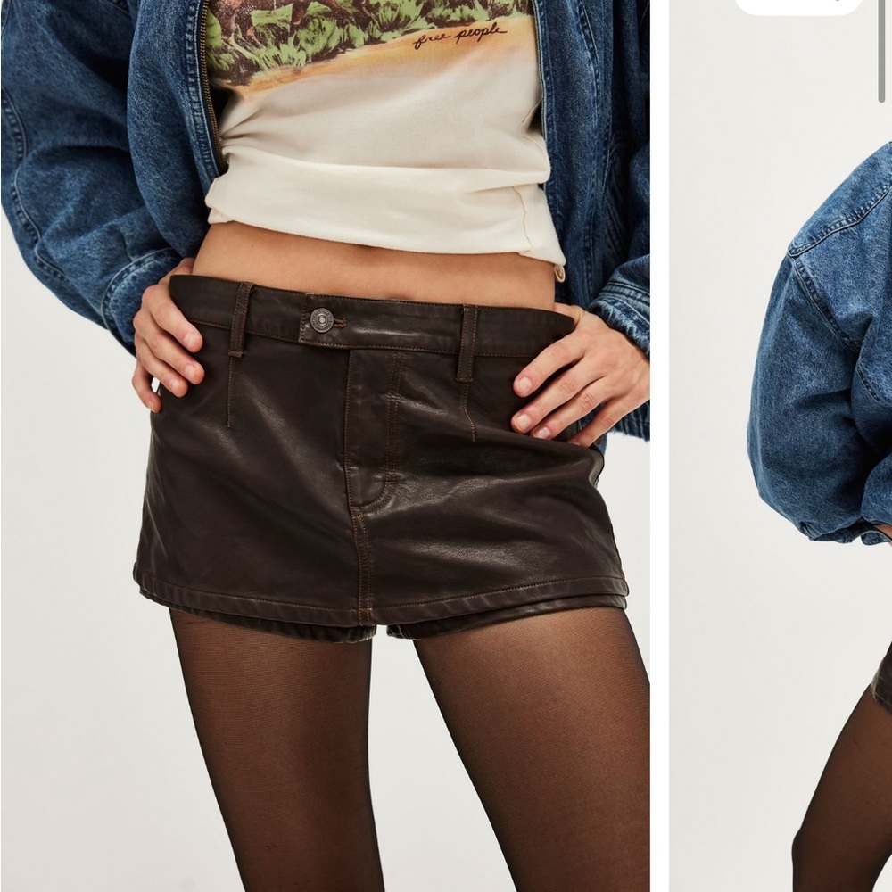 Free People Peekaboo Skort